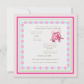 Invitation Customizable Illustrated Couple Modern Marriage An (Devant)