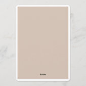 Invitation Customizable Wedding Invitation- Elegant & Simple (Dos)