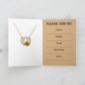 Invitation CUSTOMIZABLE Western Wedding INVITE (Intérieur)