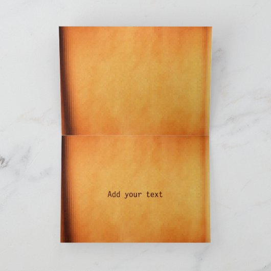 Invitation Customize your own Bar Mitzvah (Intérieur)