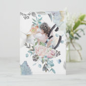 Invitation Customizsible  Wedding design (Debout devant)