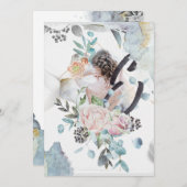 Invitation Customizsible  Wedding design (Devant / Derrière)