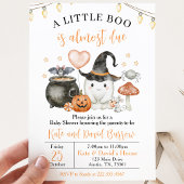Invitation Cute A Little Boo Baby Shower