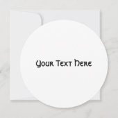 Invitation Cute and Funny Easter Eggs Cartoon (Dos)