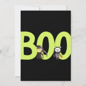 Invitation Cute Animal Kids Spooktacular Halloween Party (Dos)