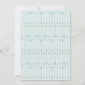 Invitation Cute Animaux Totem Wild Un Baby shower (Dos)