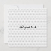 Invitation Cute aquarelle Corgi Soyez forte calligraphie (Dos)