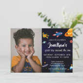 Invitation Cute astronaute (Debout devant)