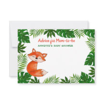 Cute Baby Fox | BABY SHOWER | Conseils Pour Maman-
