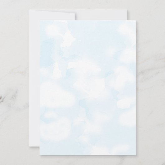 Invitation Cute Bear Save the Date (Dos)