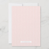 Invitation Cute Boho Aquarelle Arc-en-ciel Anniversaire Corai (Dos)