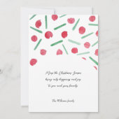 Invitation Cute Boho Sucre de canne One Photo (Dos)