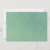 Invitation Cute Bois Animaux Végétaux Baby shower Par Mail (Dos)