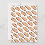 Invitation Cute Bun Dans Four BaBy Q Douche (Dos)