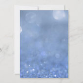 Invitation Cute Cartoon Pop Music Bleu 14e anniversaire (Dos)