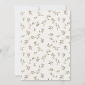 Invitation Cute Chic Boy Baby Nursery Baby shower essentiel (Dos)