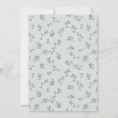 Invitation Cute Chic Boy Baby Nursery Baby shower essentiel (Dos)