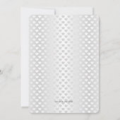 Invitation Cute Chic Lingerie Soutien-gorge nuptiale Invitati (Dos)