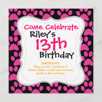 Cute Chien Chien Chien Empreintes de pattes Hot Ro