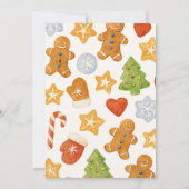 Invitation Cute Colorful Kids Christmas Cookie Exchange Party (Dos)