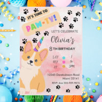 Cute Corgi Chien Chien Chien Chien Coquelicot Invi
