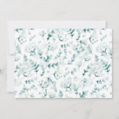 Invitation Cute Cow Boho Floral Deuxième anniversaire (Dos)