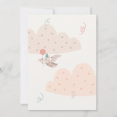 Invitation Cute Dinosaur Fête Animaux Anniversaire de enfant (Dos)