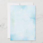 Invitation Cute Dinosaur Trois Rex 3e fête d'anniversaire (Dos)