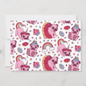 Invitation Cute dog pattern for dog lovers (Devant)