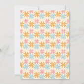 Invitation Cute Easter Bunny Turning One Birthday (Dos)