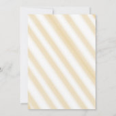 Invitation Cute Fat Orange Cat 1st Birthday (Dos)