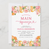 Invitation Cute Fête des mariées de Citrus de Squeeze Princip (Devant)