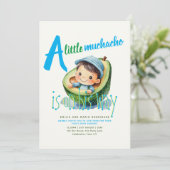 Invitation Cute Fiesta Boy Baby shower Muchacho 5x7 Qualité (Debout devant)