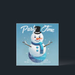 Invitation Cute Frosty L'Invitation Du Snowman<br><div class="desc">Cette saison de vacances, répandez la joie et la magie de Noël avec cette enchanteresse carte d'invitation de Noël Snowman. Que vous envoyiez des voeux chaleureux à votre famille, à vos amis ou à un invité de fête, cette carte ravissante vous apportera des sourires et captera l'esprit de la saison....</div>