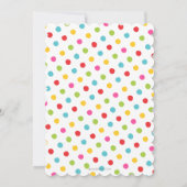 Invitation Cute Fruits à deux tti 2e anniversaire (Dos)