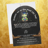 Invitation Cute Funny Frog Photo Party Graduation