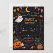 Invitation Cute Ghost Halloween (Dos)