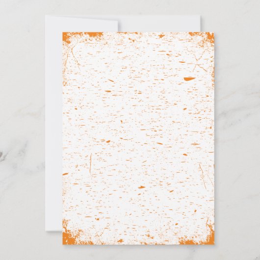 Invitation Cute Ghosts et citrouilles BOO Fête d'Halloween (Dos)