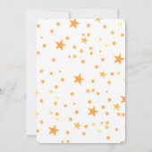 Invitation Cute Girl It's Pawty Time Anniversaire (Dos)