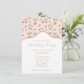 Invitation Cute Girls Lecture Livres Idées Cadeaux (Debout devant)