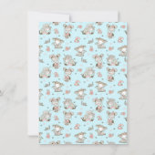 Invitation Cute Girls Lecture Livres Idées Cadeaux (Dos)