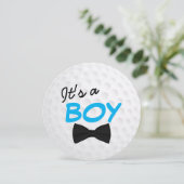 Invitation Cute Golf Ball Bow Cravate Baby Boy Shoy (Debout devant)