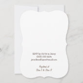 Invitation Cute Grange et animaux de ferme Baby shower à thèm (Dos)