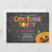 Invitation Cute Halloween Costume Party Spotacular (Devant)