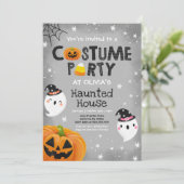 Invitation Cute Halloween Costume Party Spotacular (Debout devant)