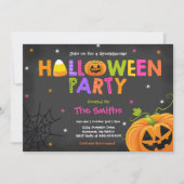 Invitation Cute Halloween Party Spooktacular Halloween (Devant)