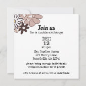 Invitation Cute Holiday Cookie Exchange (Dos)