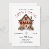 INVITATION CUTE HOLIDAY SHOPPE OPEN HOUSE (Devant / Derrière)