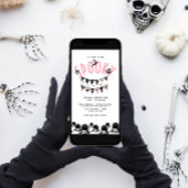 Invitation Cute Kawai Heure Éffrayante Halloween