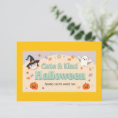 Invitation "Cute & Kind Halloween" Collection (Debout devant)